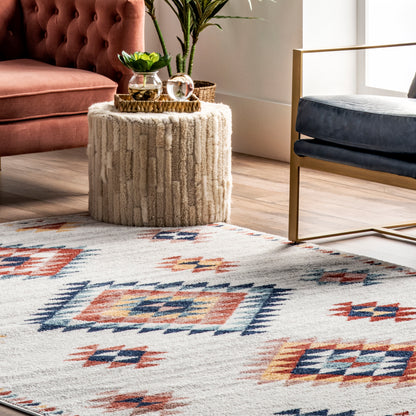 Nuloom Nina Aztec Nni2923A Beige Area Rug