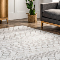 AreaRugs.com Wavaj Nwa1282A Gray Area Rug