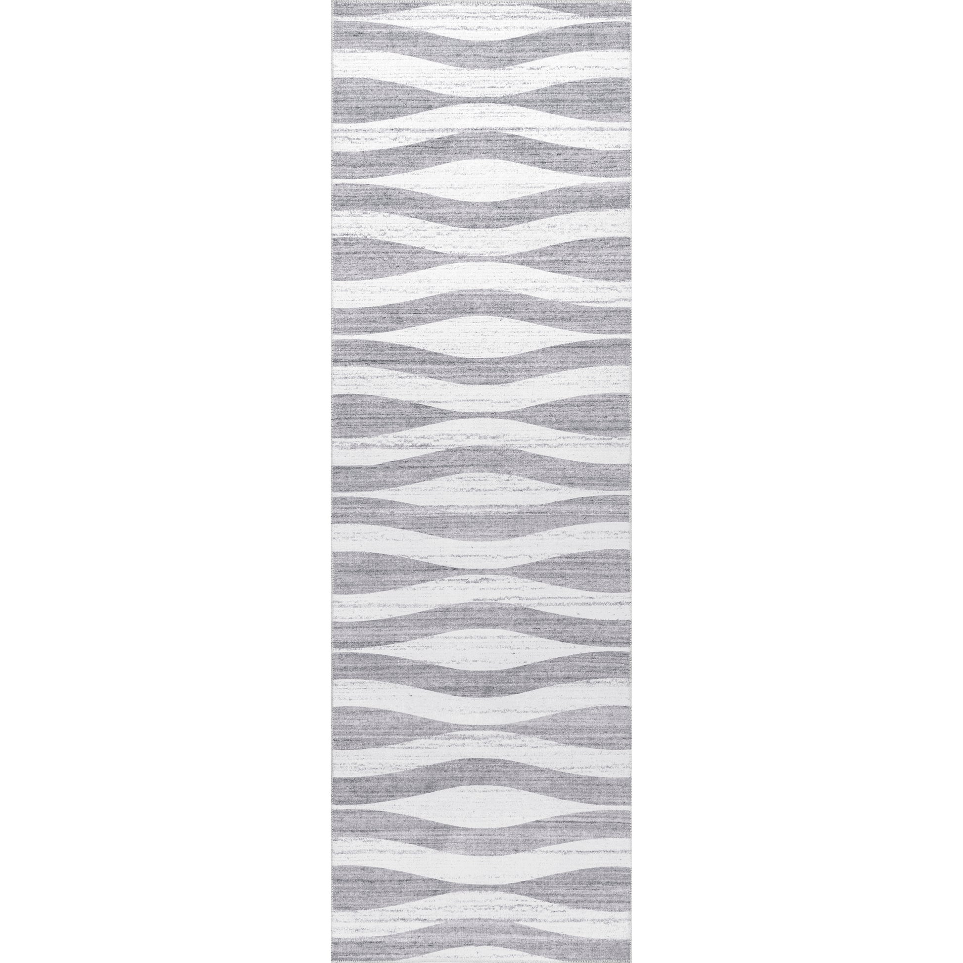 AreaRugs.com Wavaj Nwa1103A Light Gray Area Rug