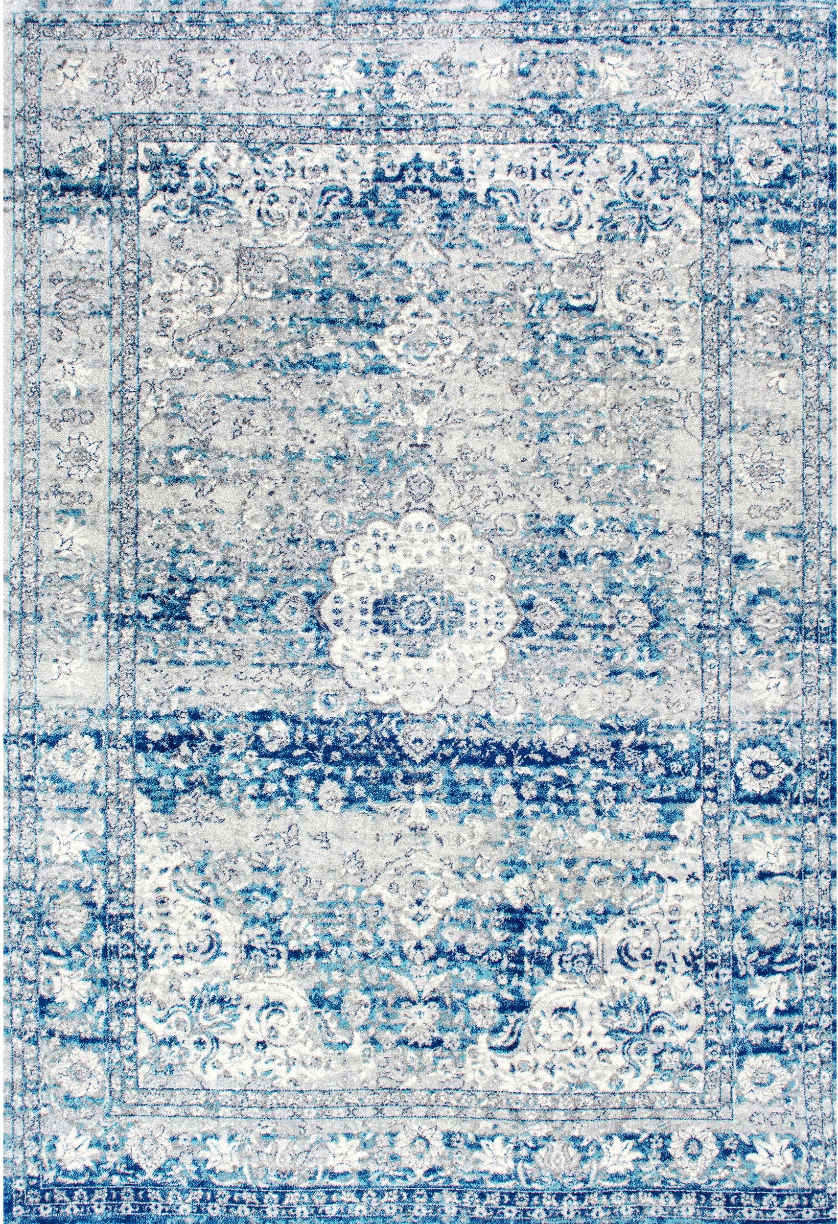 Nuloom Verona Persian Nve3109G Light Blue Area Rug