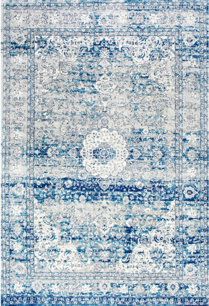 Nuloom Verona Persian Nve3109G Light Blue Area Rug