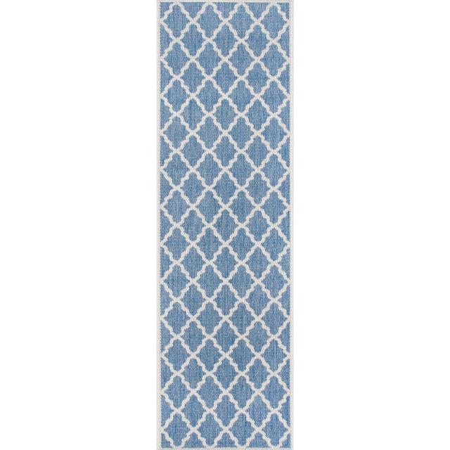 Nuloom Gina Moroccan Trellis Ngi2854A Blue Rug.