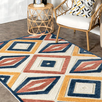 Nuloom Salena Transitional Nsa2369A Blue Area Rug