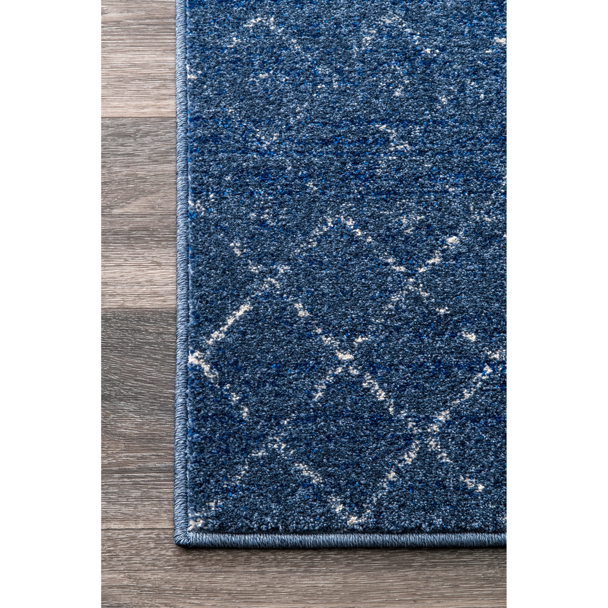 Nuloom Moroccan Blythe Nmo3123D Dark Blue Area Rug