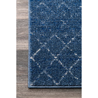 Nuloom Moroccan Blythe Nmo3123D Dark Blue Area Rug