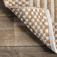 Nuloom Ella And Border Nel3567A Natural Area Rug