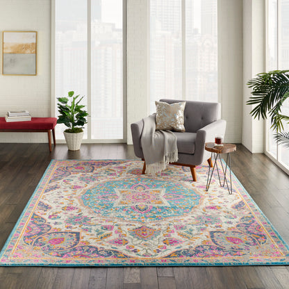 Nourison Passion Psn22 Ivory/Multi Area Rug