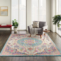 Nourison Passion Psn22 Ivory/Multi Area Rug