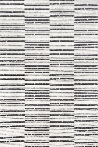 Nuloom Liz Stripes Nli1891A Beige Area Rug