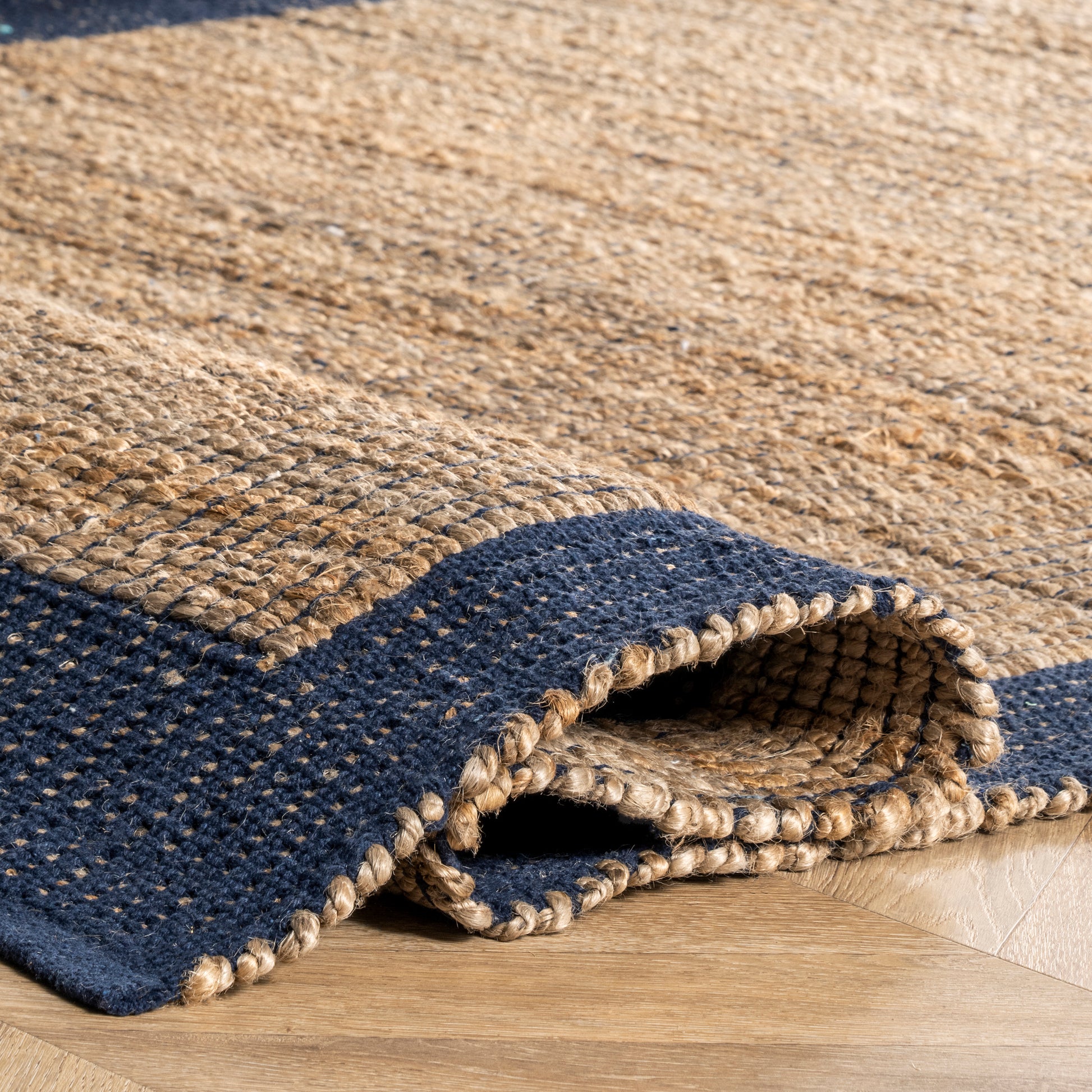 Nuloom Maisy And Border Nma2061B Navy Area Rug