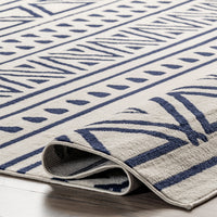 Nuloom Cecilia Tribal Bands Nce1731A Blue Area Rug