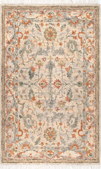 Nuloom Floral Mooney Nfl2578A Beige Area Rug