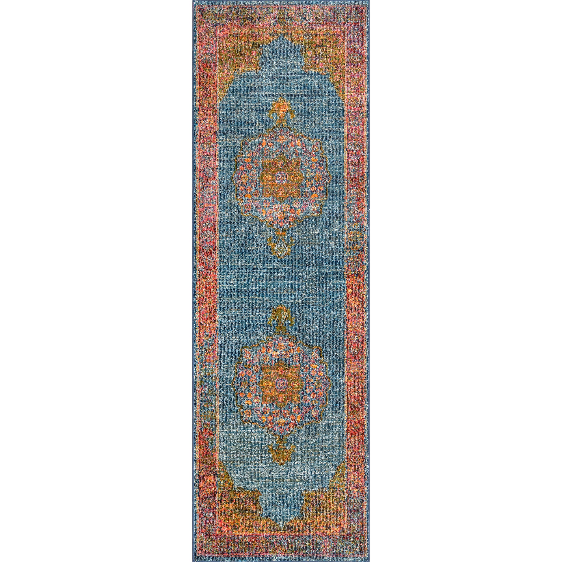 Nuloom Vintage Cecilia Nvi3200A Blue Area Rug