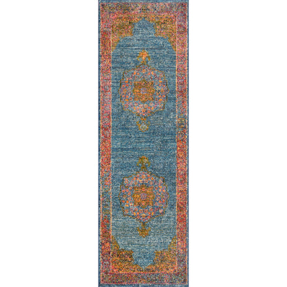 Nuloom Vintage Cecilia Nvi3200A Blue Area Rug