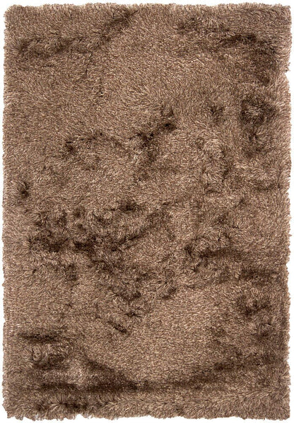 Chandra Vani van13604 Brown Shag Area Rug