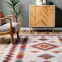 AreaRugs.com Wavaj Nwa1093A Beige Area Rug