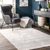 Nuloom Jazlyn Broken Chevrons Nja2134A Beige Area Rug