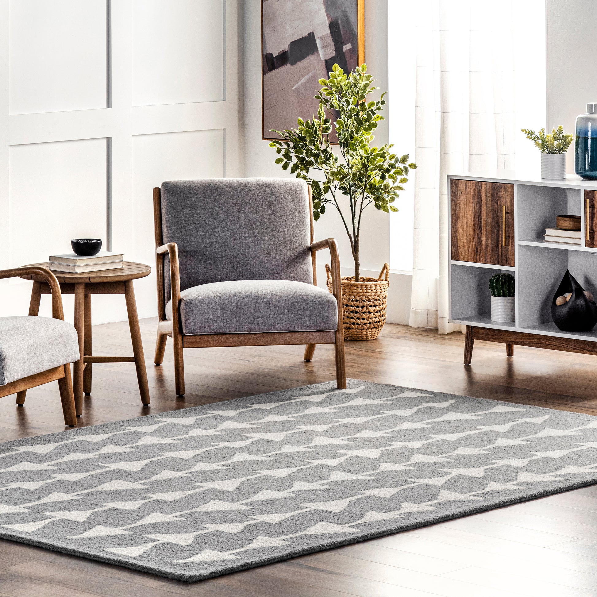 Nuloom Farrah Nfa2685A Gray Area Rug