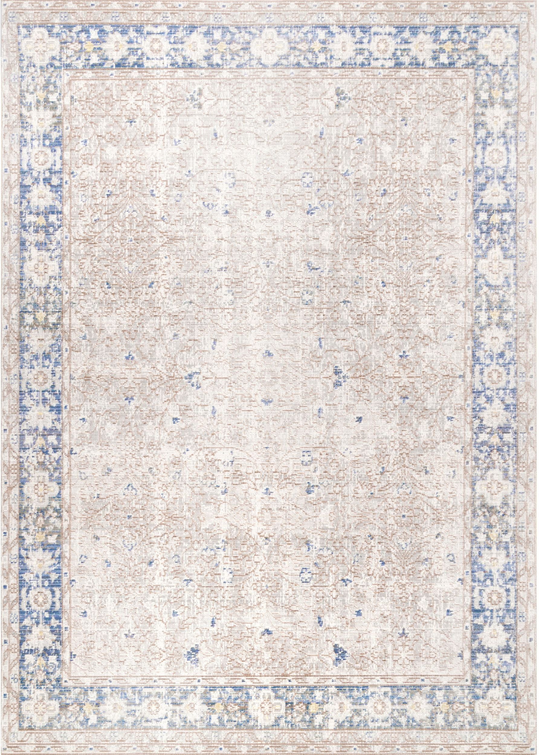 Nuloom Vintage Karla Nvi3044B Light Blue Area Rug