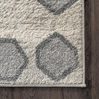 Nuloom Emery Aztec Nem1371A Light Gray Area Rug