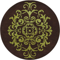 Chandra Venetian ven-6003 Burgundy Area Rug