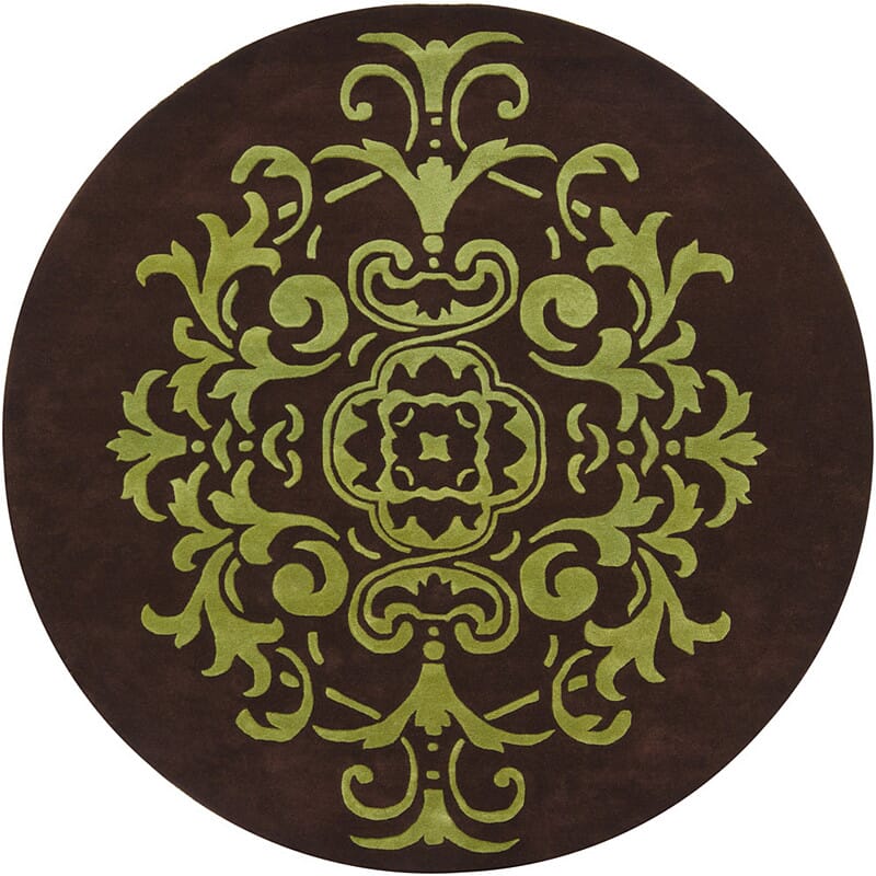 Chandra Venetian ven-6003 Burgundy Area Rug