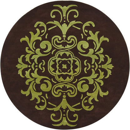 Chandra Venetian ven-6003 Burgundy Area Rug