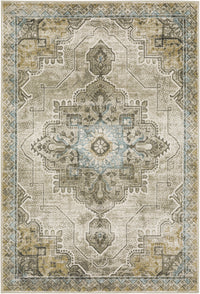 Oriental Weavers Sphinx Venice 1104W Grey/ Blue Area Rug