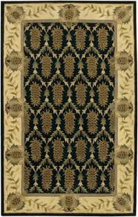 Chandra Verona Ver602 Black / Gold / Brown / Green Area Rug