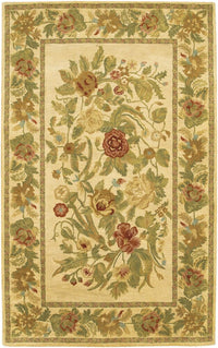 Chandra Verona Ver605 Gold / Green / Blue / Peach / Burgundy Area Rug