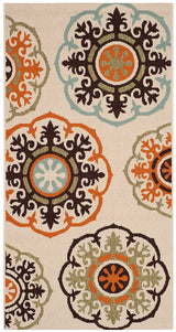 Safavieh Veranda Ver002-0715 Cream / Terracotta Rugs.