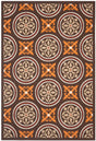 Safavieh Veranda Ver030-0325 Chocolate / Terracotta Rugs.