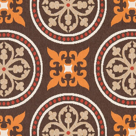 Safavieh Veranda Ver030-0325 Chocolate / Terracotta Rugs.