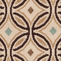 Safavieh Veranda Ver047-0212 Cream / Chocolate Geometric Area Rug