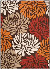 Safavieh Veranda Ver049-0325 Chocolate / Terracotta Rugs.