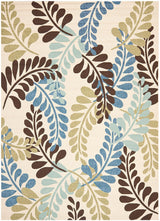Safavieh Veranda Ver056-0613 Cream / Aqua Rugs.