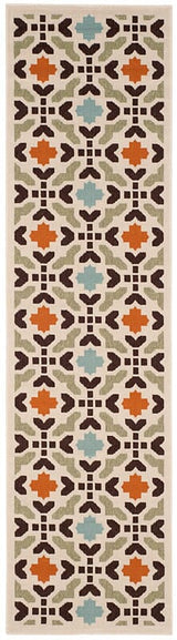 Safavieh Veranda Ver080-0712 Cream / Terracotta Rugs.