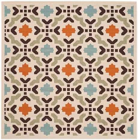 Safavieh Veranda Ver080-0712 Cream / Terracotta Rugs.