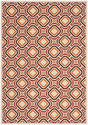 Safavieh Veranda Ver089-0313 Creme / Red Rugs.