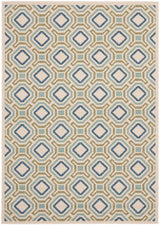 Safavieh Veranda Ver089-0614 Cream / Green Rugs.