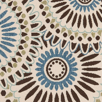 Safavieh Veranda Ver091-0612 Cream / Blue Geometric Area Rug