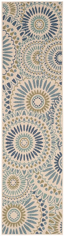 Safavieh Veranda Ver091-0614 Cream / Green Rugs.