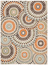 Safavieh Veranda Ver091-0712 Cream / Chocolate Rugs.