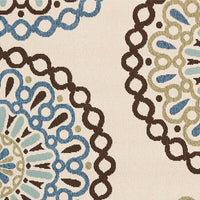 Safavieh Veranda Ver092-0615 Cream / Blue Geometric Area Rug