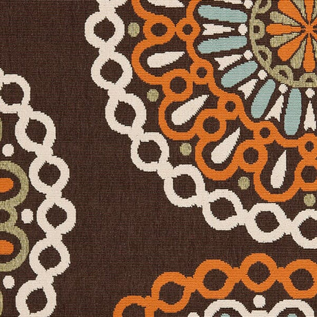 Safavieh Veranda Ver092-0725 Chocolate / Terracotta Rugs.