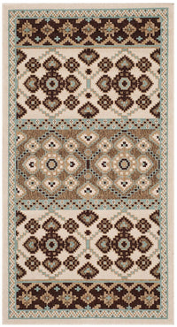 Safavieh Veranda Ver093-0212 Cream / Chocolate Area Rug