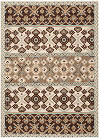 Safavieh Veranda Ver093-0212 Cream / Chocolate Area Rug