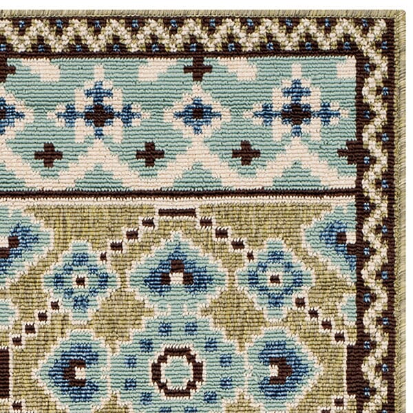 Safavieh Veranda Ver093-0642 Green / Blue Rugs.