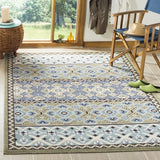 Safavieh Veranda Ver093-0642 Green / Blue Rugs.