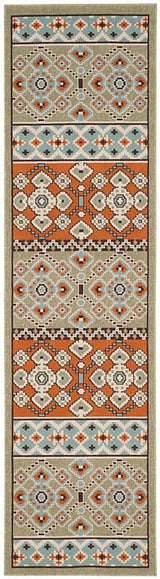 Safavieh Veranda Ver093-0742 Green / Terracotta Rugs.